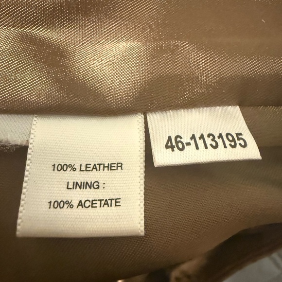 Ann Taylor Brown Suede A-Line Skirt‎ - Picture 4 of 6